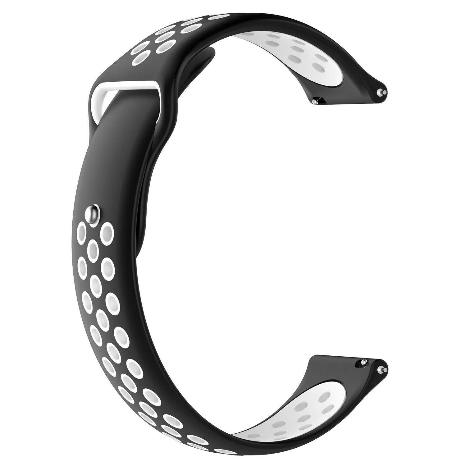 Suunto 9 Peak sport band (zwart/wit)