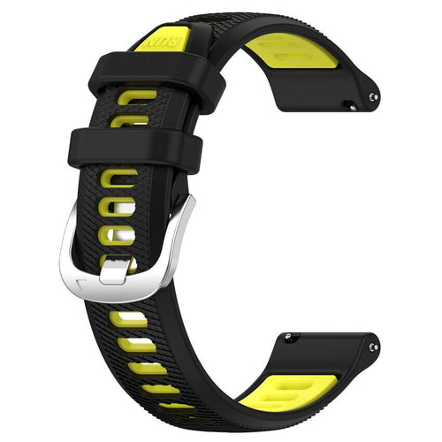 Garmin Vivomove Sport sport gesp bandje (zwart/geel)