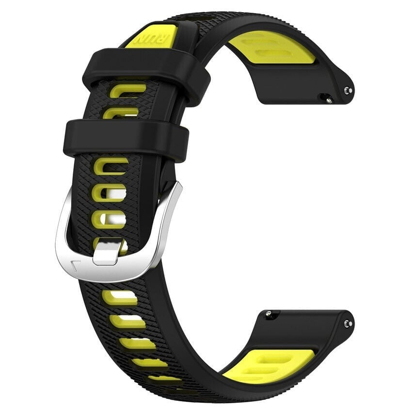 Coros Apex 42mm Sport Strap With Buckle (Black/Yellow)