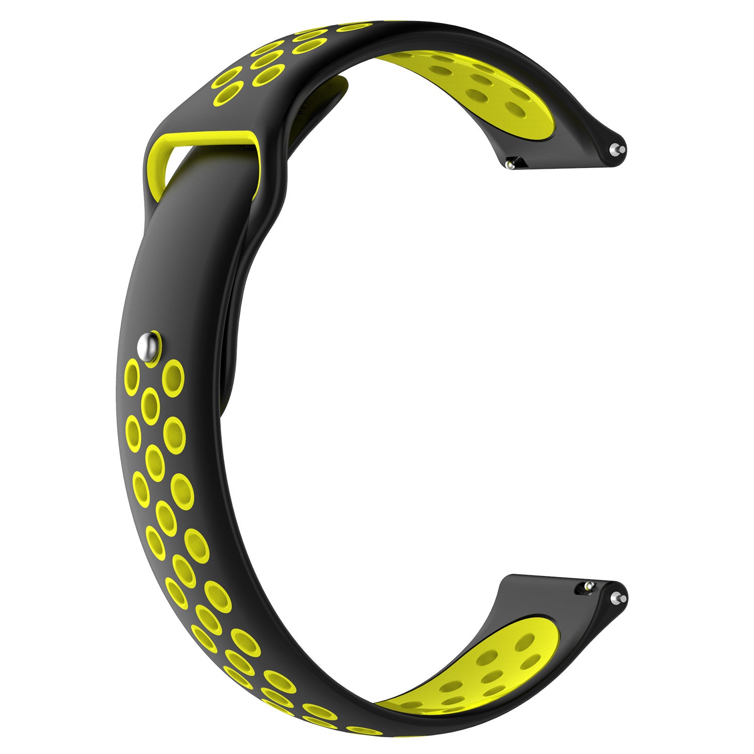Huawei Watch GT 7 - 41mm sport bandje (zwart/geel)