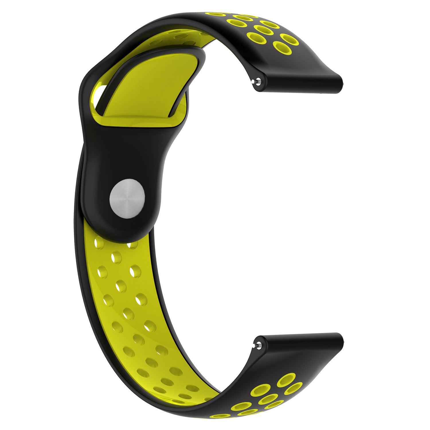 Huawei Watch GT 7 - 41mm sport bandje (zwart/geel)