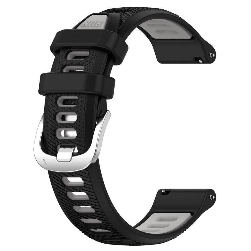 Garmin Forerunner 570 - 42mm sport gesp bandje (zwart/grijs)
