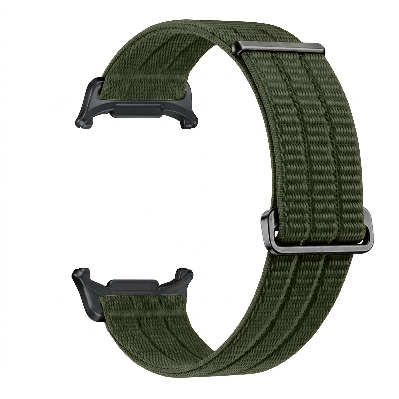 Samsung Galaxy Watch Ultra 2 nylon air band (donkergroen)