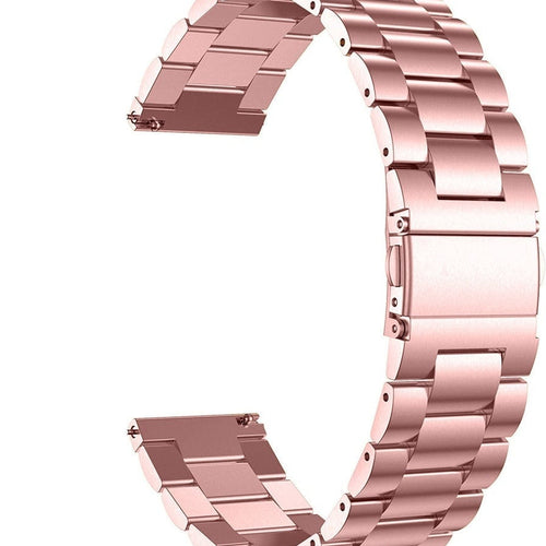 Huawei Watch GT 5 Pro - 42mm stalen band roze