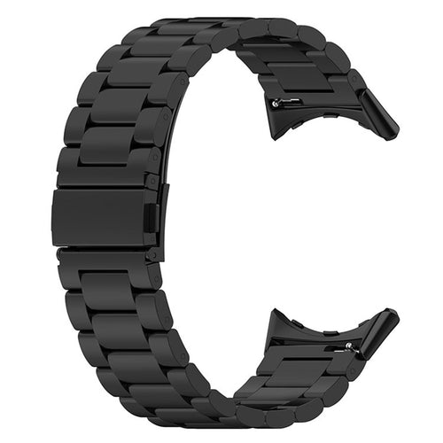Google Pixel Watch 4 - 41mm stalen band (zwart)
