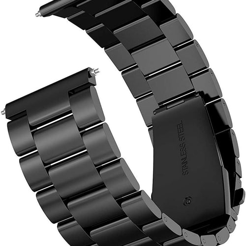 Garmin Vivoactive 4 stalen band (zwart)