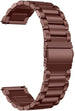 Stalen horlogeband 20mm - universeel - brons/goud