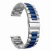 Polar Grit X2 Pro Steel Strap (Silver/Blue)