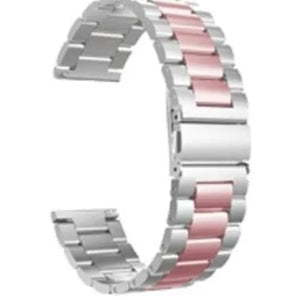 Oppo Watch X2 Mini stalen band (zilver/roze)
