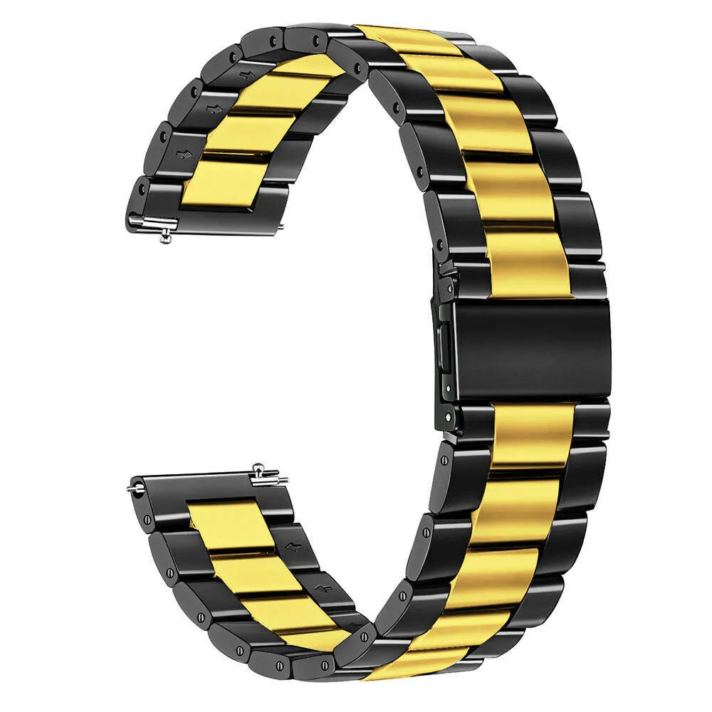 Amazfit GTR Mini stalen band (zwart/goud)