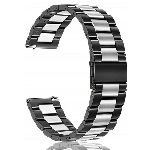 Suunto 9 Peak stalen band (zwart/zilver)