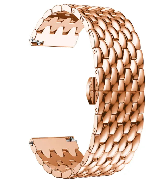 Gard Pro Health Smartwatch 3 - 48mm stalen draak bandje (roségoud)