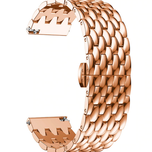 Steel Dragon Strap, rose gold, without a watch, 3/4 front view
