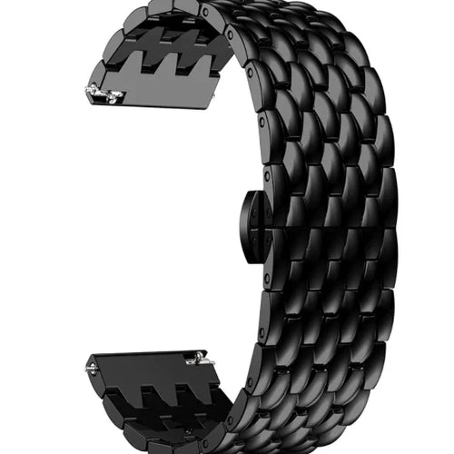Amazfit GTS 4 Steel Dragon Strap (Black)