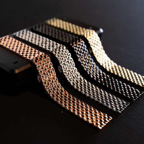 Amazfit Bip 5 draken stalen band (zwart)