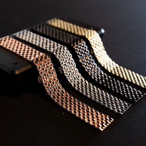 Coros Pace 2 Steel Dragon Strap (Silver)