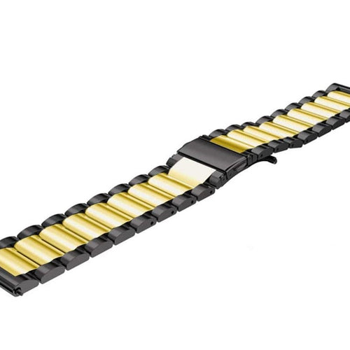 Garmin Vivoactive 3 Steel Strap (Black/Gold)