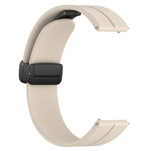 Withings Steel HR Sport D-Buckle Silicone Strap (Starlight)