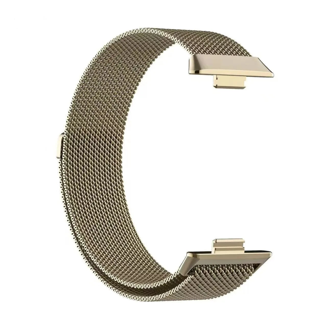 Milanese Strap, starlight, without a watch, 3/4 front view