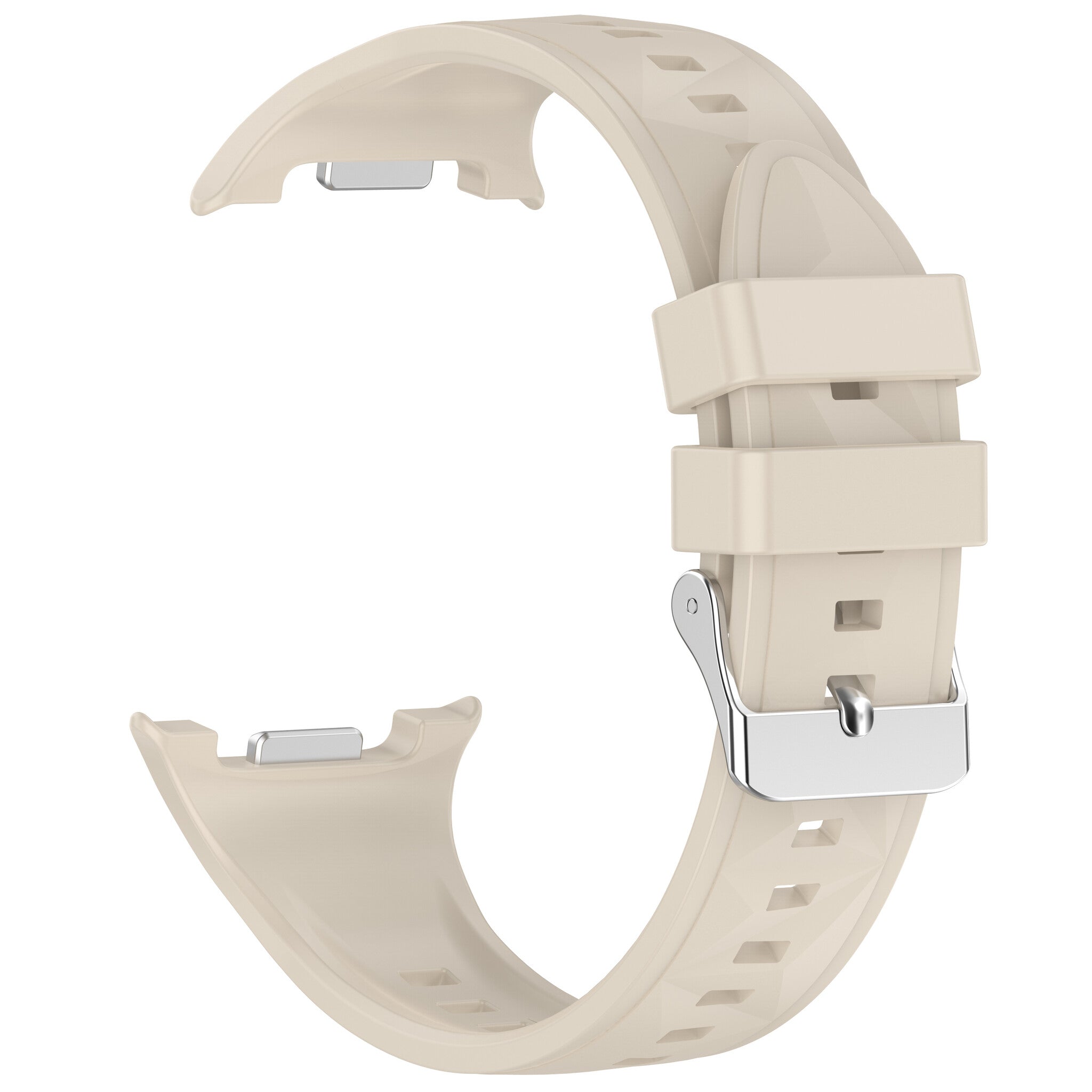 Samsung Galaxy Watch 8 - 44mm Diamond Silicone Strap (Starlight)