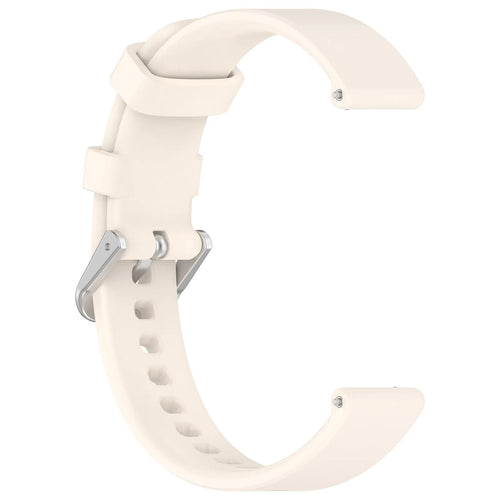 Pebble Round 2 - 14mm siliconen classic bandje (sterrenlicht)