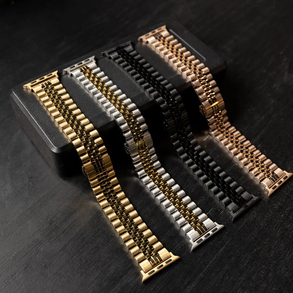 Apple Watch Jubilee stalen band (zilver/goud)