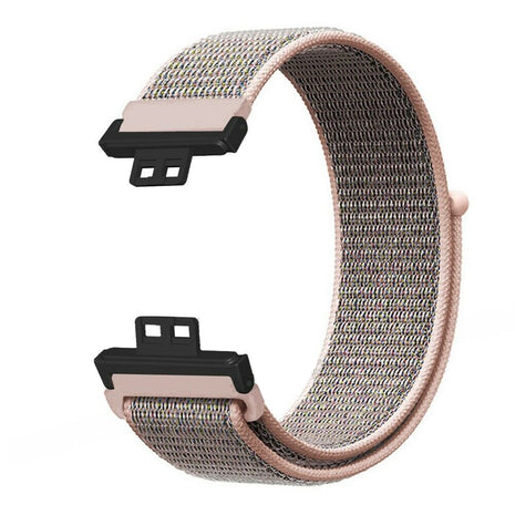 Huawei Watch Fit SE nylon bandje (pink sand)