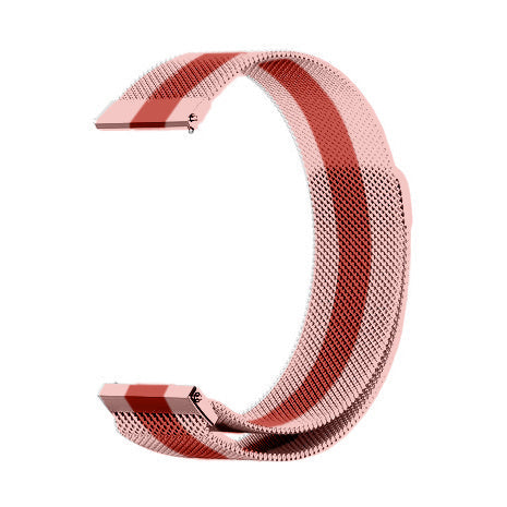 Withings ScanWatch 2 - 42mm Milanese band (roze/rood)