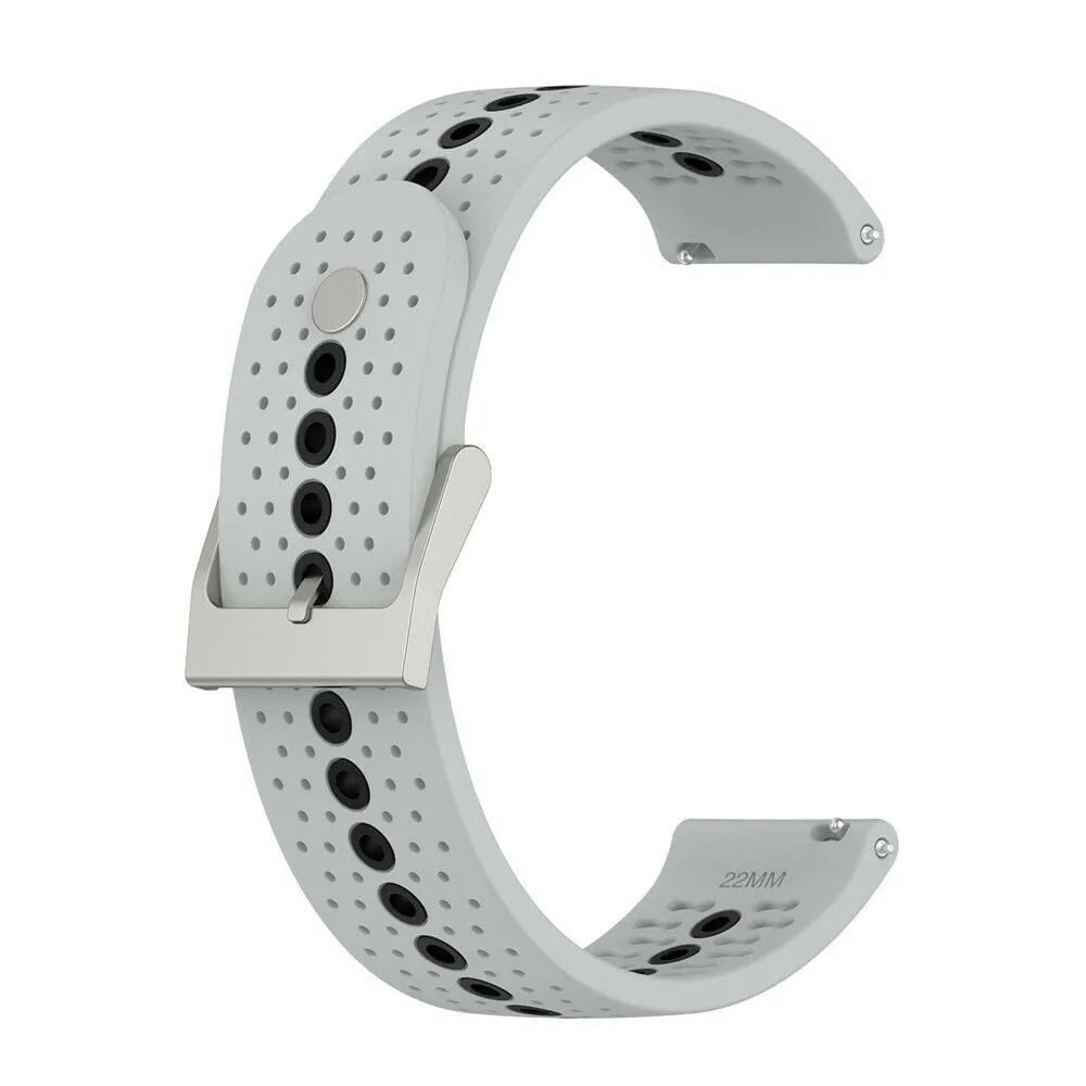 Suunto Race (S) Silicone Strap (Gray/Black)