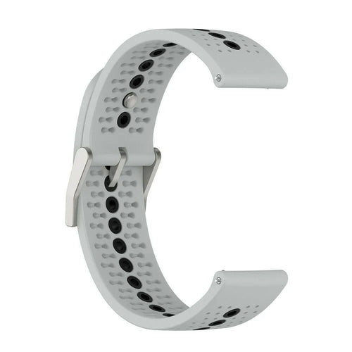 Suunto Race 2 siliconen bandje (grijs/zwart)