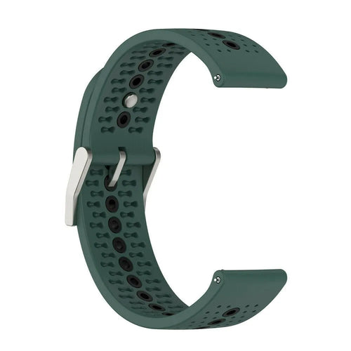 Suunto Race (S) siliconen bandje (groen/zwart)