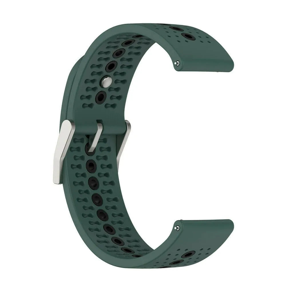Suunto Race (S) siliconen bandje (groen/zwart)