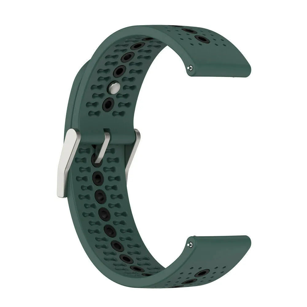 Suunto Vertical 2 siliconen bandje (groen/zwart)