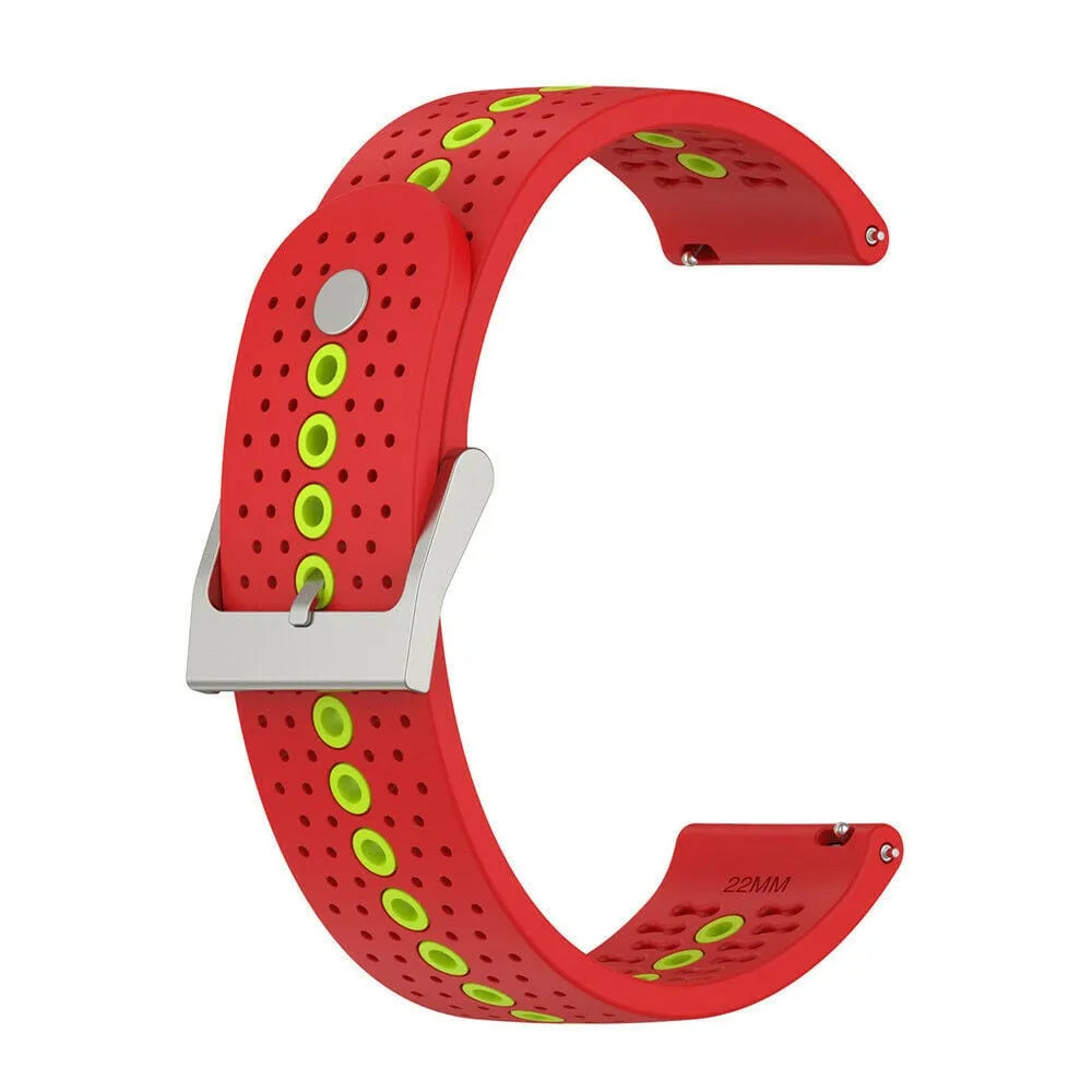 Suunto Race (S) siliconen bandje (rood/groen)