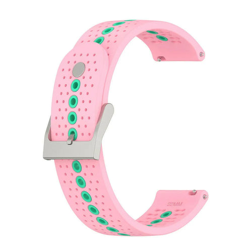 Suunto Vertical 2 siliconen bandje (roze/aqua)