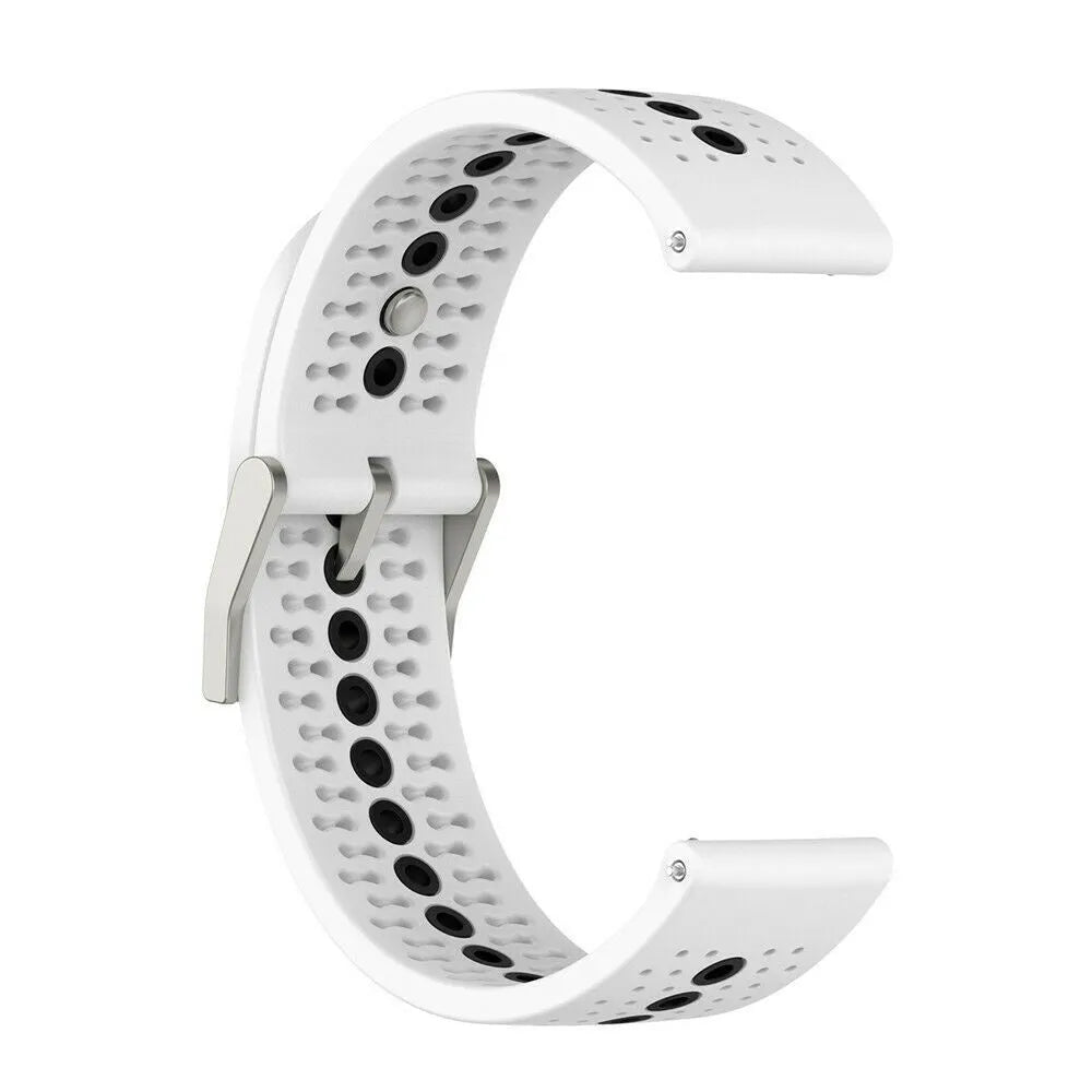Suunto Run Silicone Strap (Whte/Black)