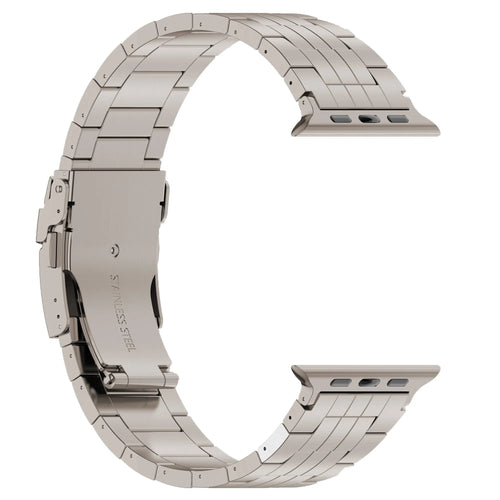Titanium Strap 'Duo', grey, without a watch, 3/4 front view