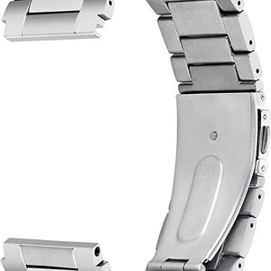 Titanium Strap, silver, without a watch, 3/4 front view