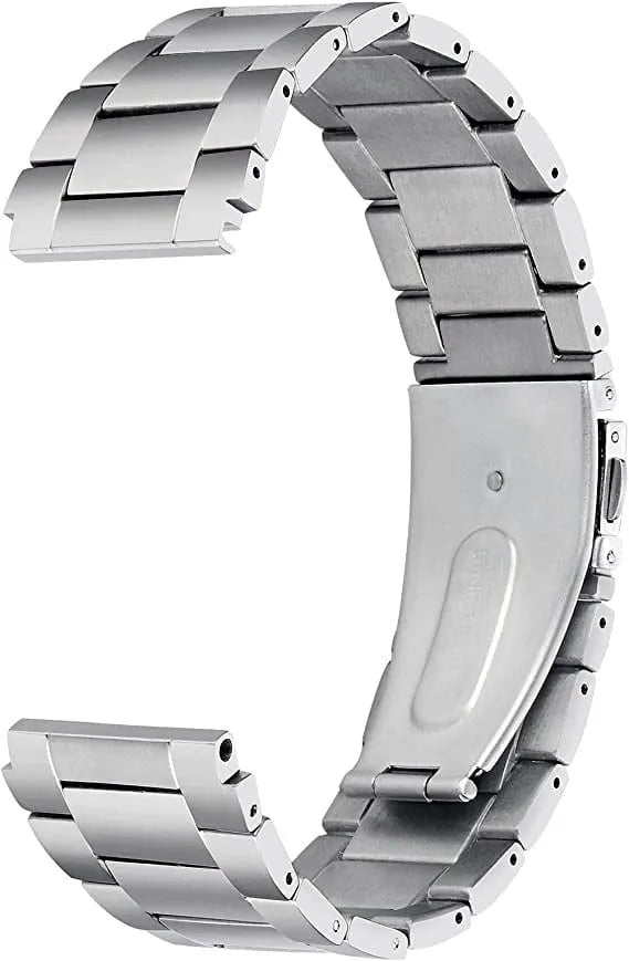 Titanium Strap, silver, without a watch, 3/4 front view
