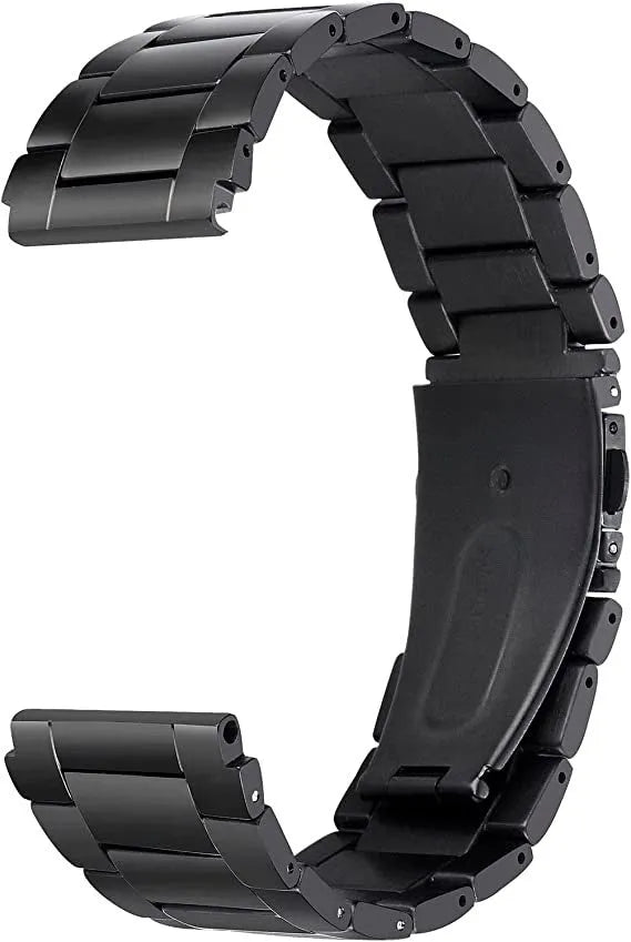 Titanium Strap, black, without a watch, 3/4 front view
