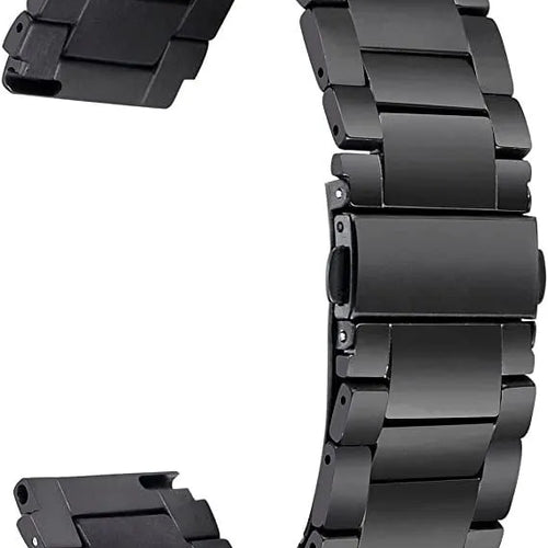 Titanium Strap, black, without a watch, 3/4 front view