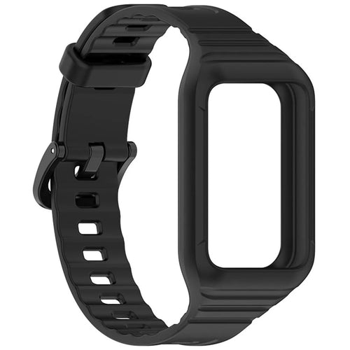 Honor Band 10 TPU band met frame (zwart)