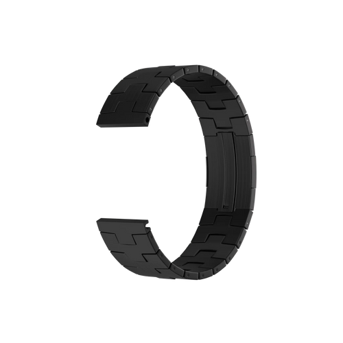 Huawei Watch Ultimate titanium grain band (platte sluiting) (zwart)