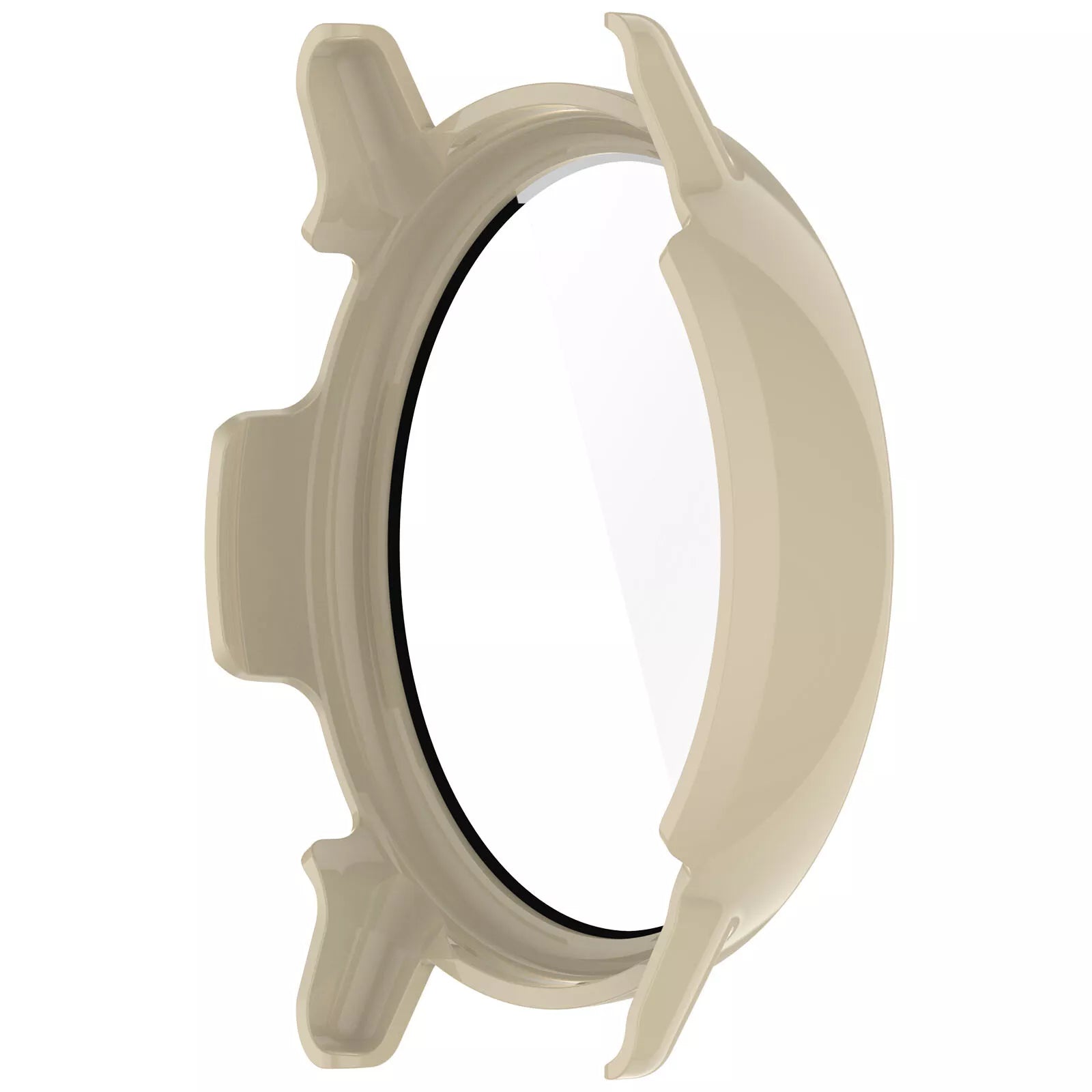 Garmin Vivoactive 5 hard case met glas (beige)