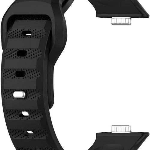 Huawei Watch Fit 4 outdoor siliconen bandje (zwart)