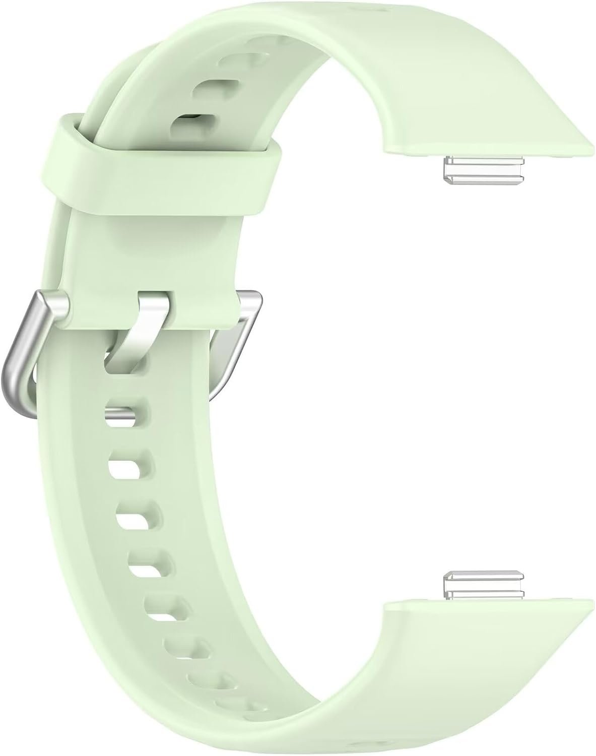 Huawei Watch Fit 4 siliconen bandje (lichtgroen)