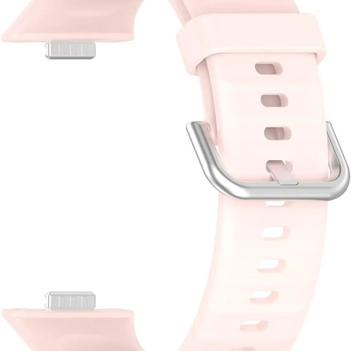 Silicone Strap, light pink, without a watch, 3/4 front view