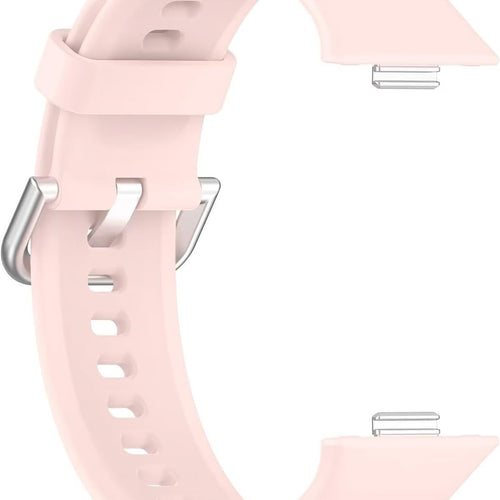 Huawei Watch Fit 4 siliconen bandje (lichtroze)