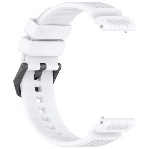 Coros Nomad siliconen bandje (wit)