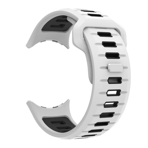 Google Pixel Watch 4 - 45mm sport duo band (wit/zwart)